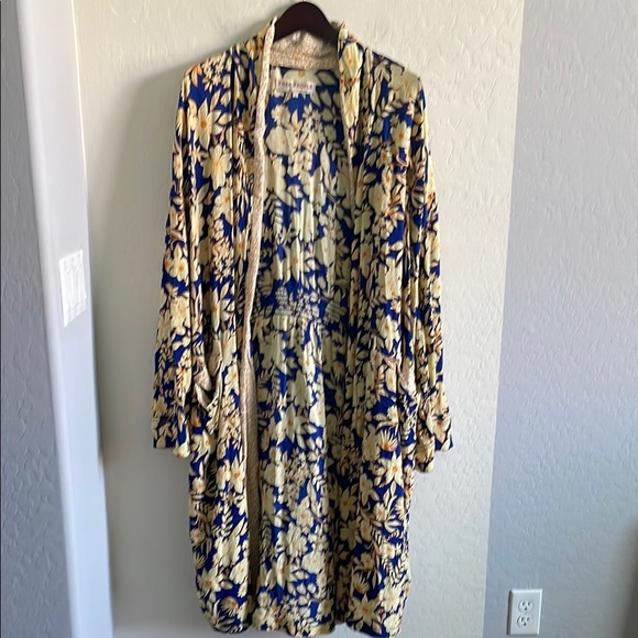 Free People Wild Nights Duster LG - Picture 2 of 6